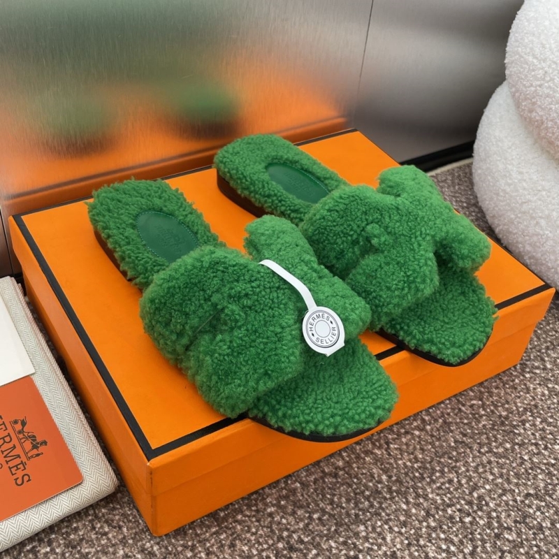 Hermes Slippers